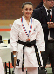 Chloe Jones - 42nd Portsmouth Open Karate Tournament